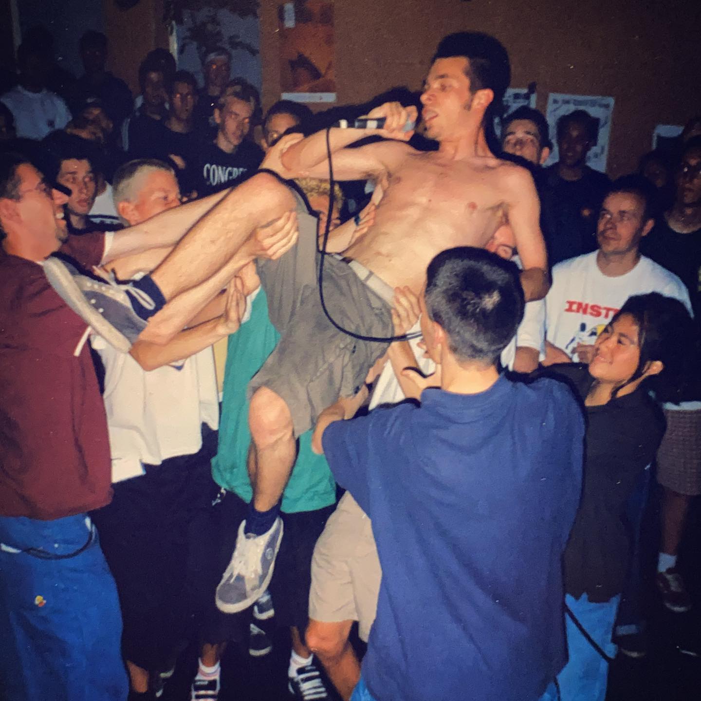 Soberesponse - Return of the X-men Straight Edge Hardcore Festival at Volta Amsterdam NL - 29 June 1997 #straightedge #hardcore pic by @twentylandcrew