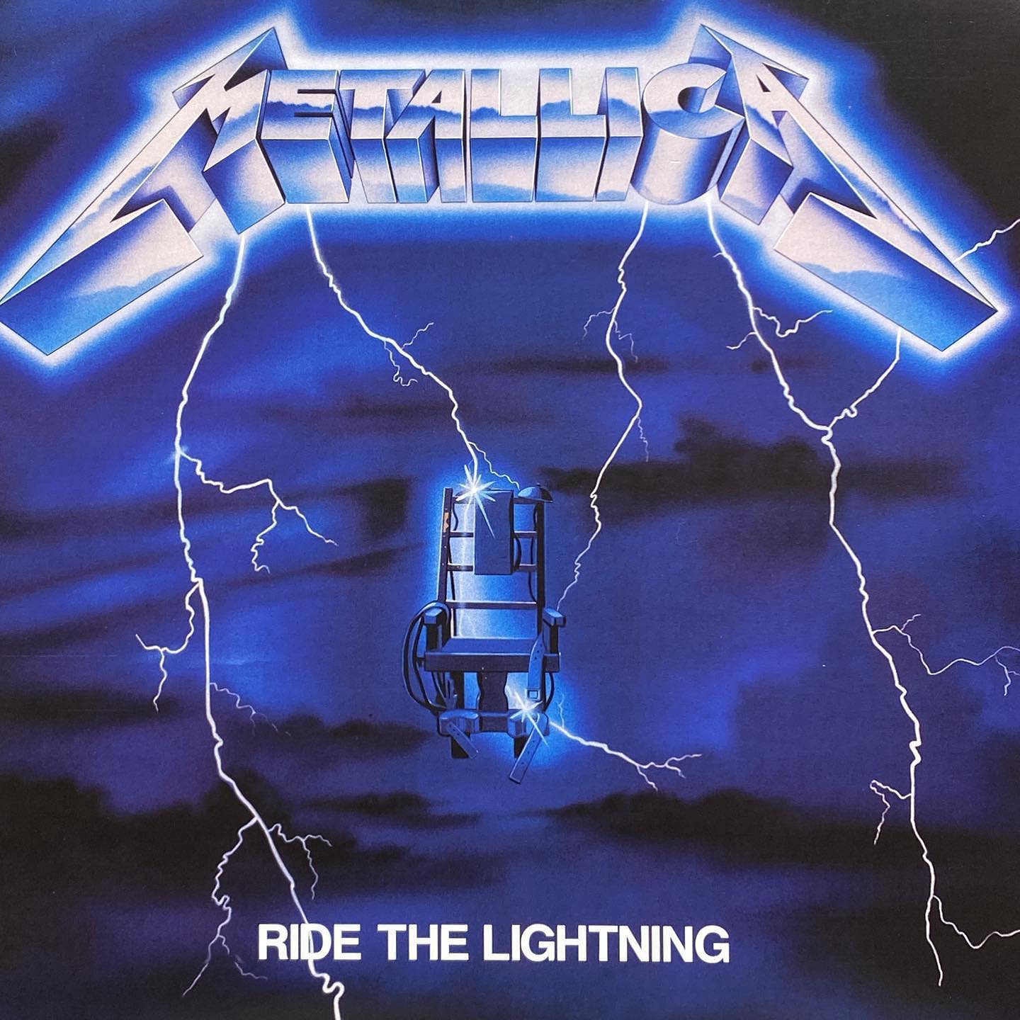 Metallica - Ride the Lightning @metallica #vinyl #nowspinning #vinylforbreakfast #vinyleveryday