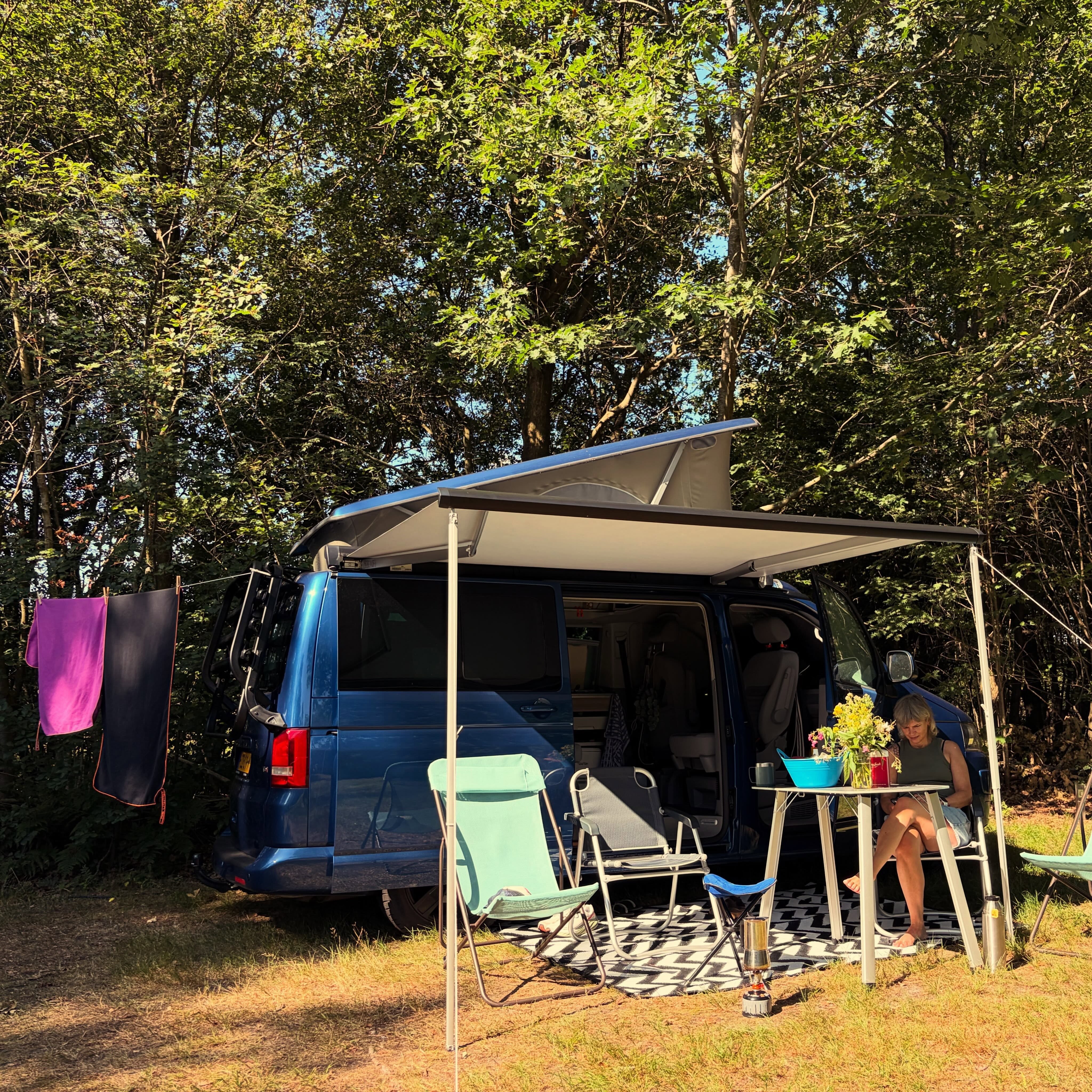 Het zou zomaar Zuid Europa kunnen zijn maar dat is ’t niet… #weekendjefryslân #vanlifeweekend #pma